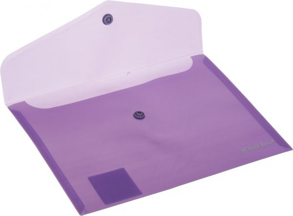 Папка-конверт на кнопці А5 фіолетова Nota Bene