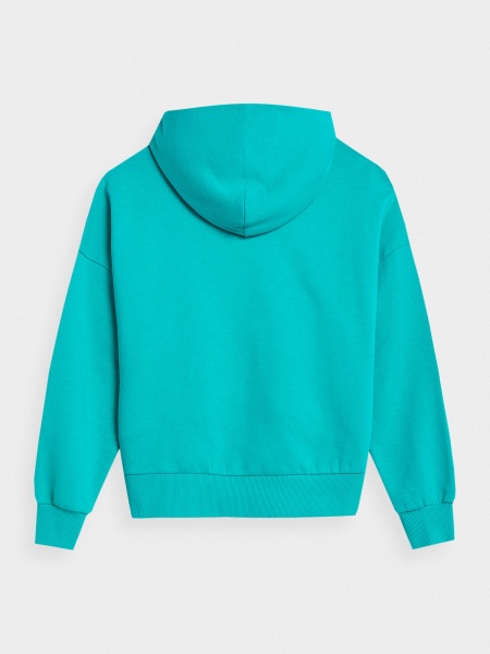 Джемпер 4F SWEATSHIRT F419 4FAW22TSWSF419-35S р.XS бирюзовый