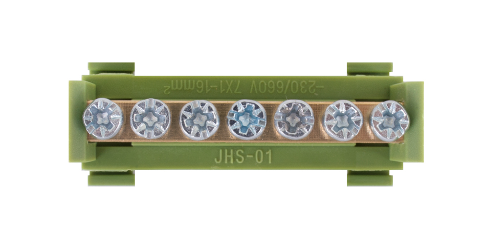 Шина нульова E.NEXT e.bs.stand.1.7.green s025006