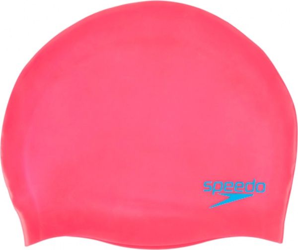 Шапочка для плавання Speedo Plain Moulded Silicone Junior 8-70990A064 one size рожевий