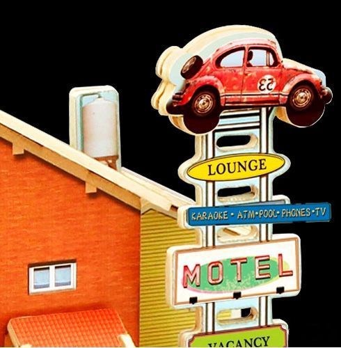 Конструктор Robotime Автомастерская F136