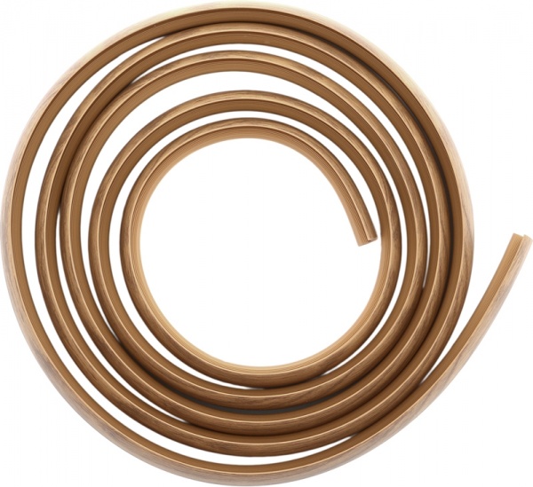 Плинтус гибкий Salag тасманское дерево 4х37х3000 мм 