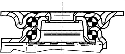 Колесо поворотне з гальмом 1475 РАО 050 Р30-11 TENTE