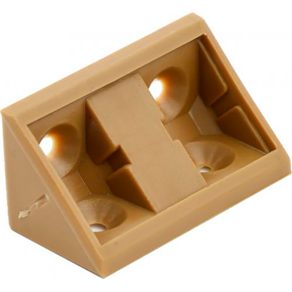 Кутник монтажний подвійний бук 10 шт 10 шт. DC