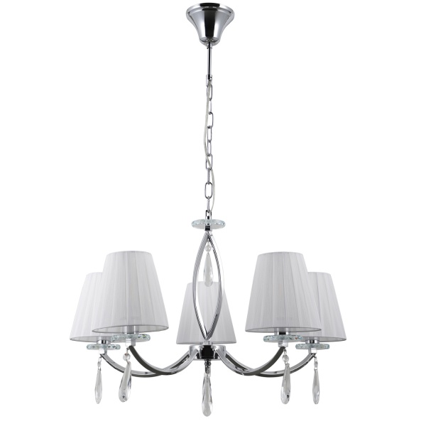 Люстра Victoria Lighting 5x40 Вт E14 хром Chanel/SP5 