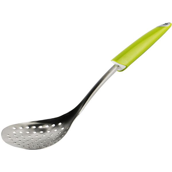 Шумовка Sacher нержавіюча сталь салатова