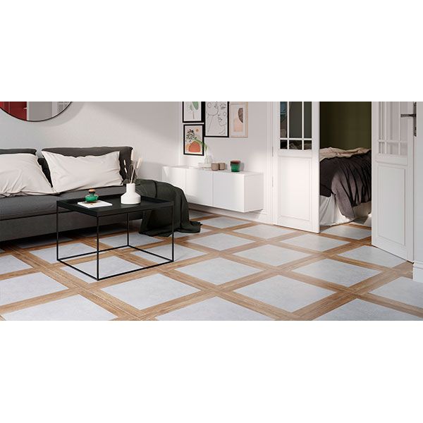 Плитка Golden Tile Concrete Wood сірий G92510 60,7х60,7 