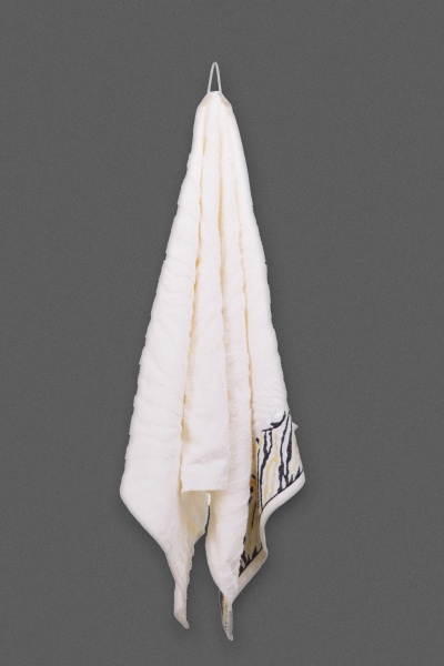 Набор полотенец Tiger 2 шт. нежно-кремовый Karna 