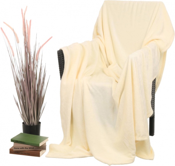 Плед Cannoli Cream 200x220 см бежевый La Nuit 