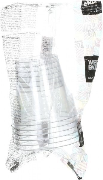 Набор стаканов Weekend стеклоподобных прозрачных 200 мл 6 шт.