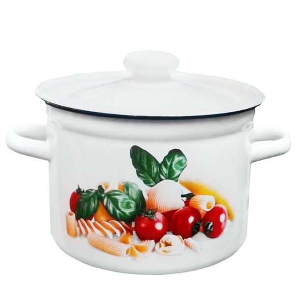 Кастрюля эмалированная Epos Паста 2 л