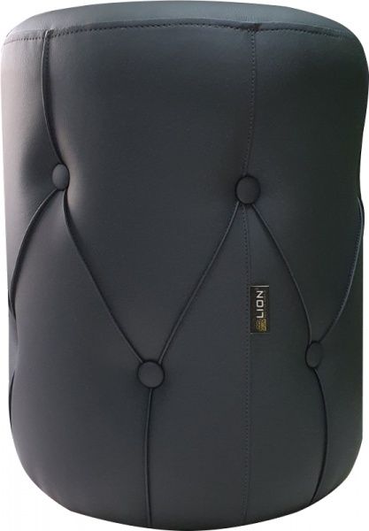 Пуф Вега Бостон 10 сірий графіт 