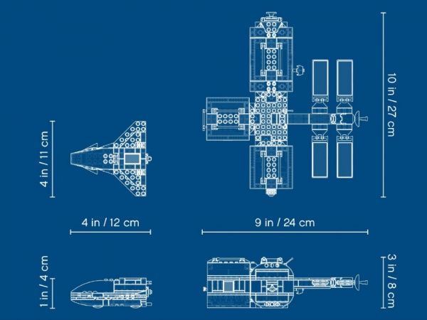 Конструктор LEGO City Космическая станция на Луне 60227