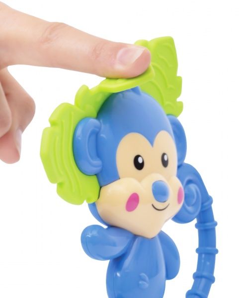 Брязкальце-прорізувач для зубів Bebelino Мавпочка 58100
