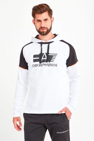 Джемпер EA7 Felpa 3HPM40-PJJ5Z-1100 р. S білий