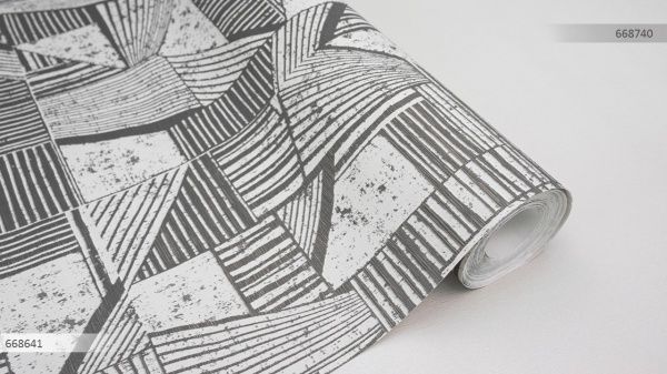 Обои виниловые на флизелиновой основе Sintra Geo UNI 668740 1,06x10,05 м 