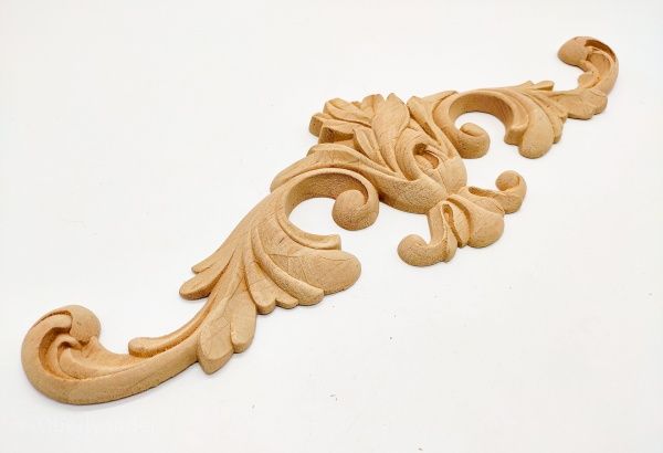 Декоративная панель деревянная горизонтальная 1 шт. DH.03.300 290х92x14 мм 