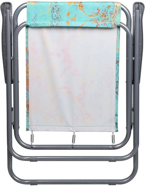 Стілець розкладний 52х44х75 см OC00155 бірюза