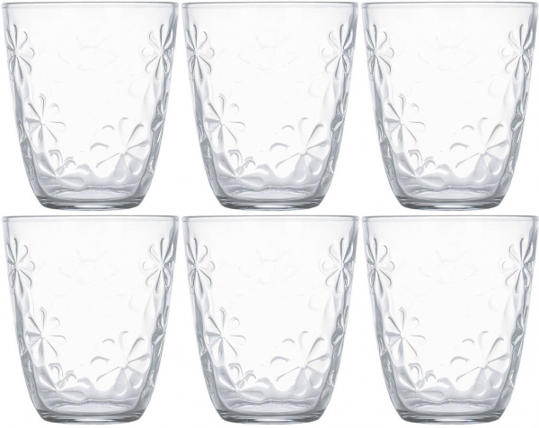 Набор стаканов низких Neo Flower 310 мл 6 шт. N0336 Luminarc