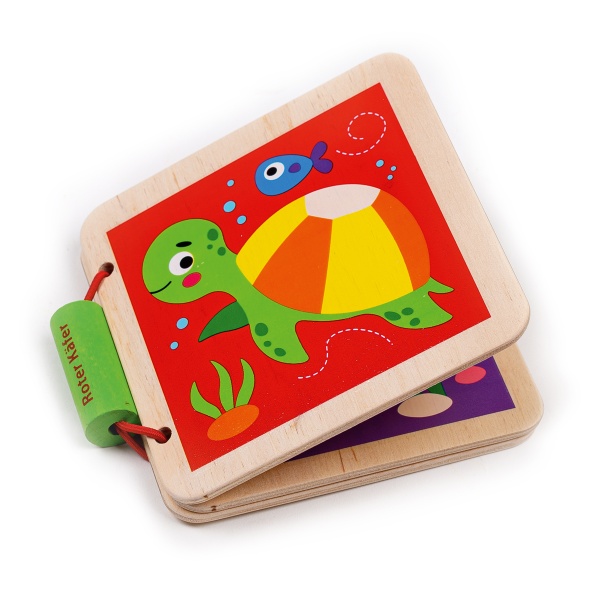 Розвиваюча іграшка Roter Kafer книга Морські тварини RW3031