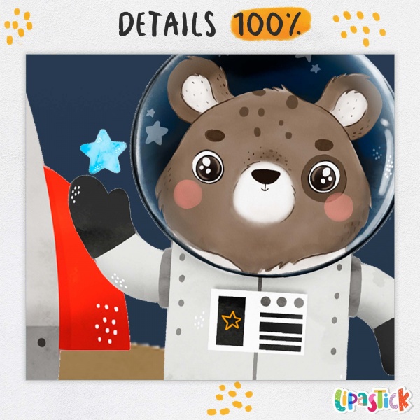 Ростомір Lipastick Космічні тваринки з планетами 155 см 72021031