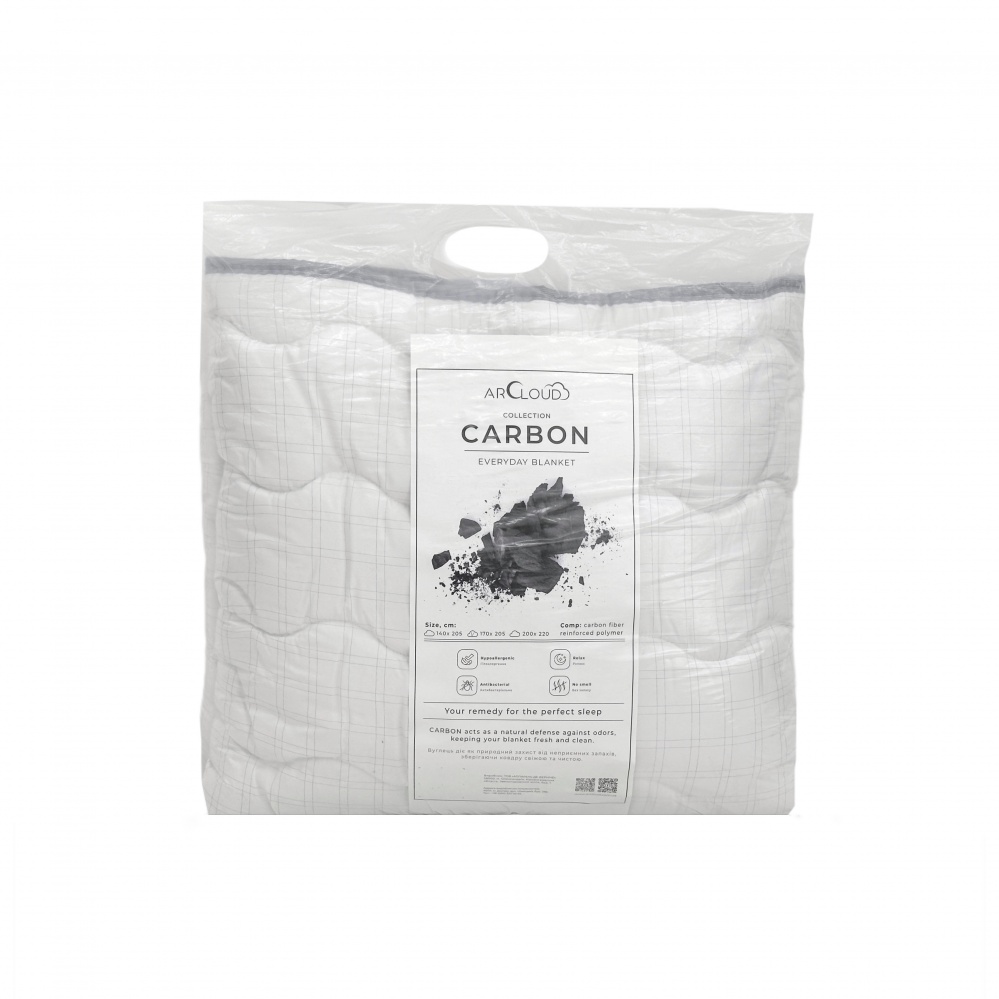 Ковдра демісезонна стьобана ХВИЛЯ 200x220 см ARCLOUD