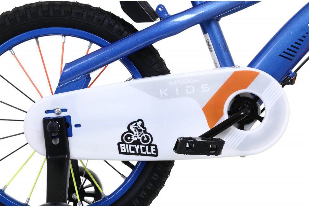 Велосипед детский MaxxPro kids 16' KQ-23 голубой с красным