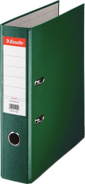 Папка-регистратор Eco А4 72 мм зеленая 11256 Esselte