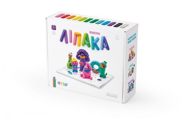 Інтерактивний пластилін Ліпака Монстри 523590