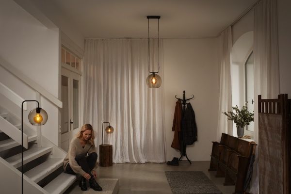 Настольная лампа декоративная Ledvance Vintage 1906 Globe 1x60 Вт E27 черный 