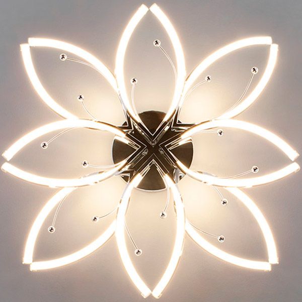 Люстра світлодіодна Strotskis Fiona 96 Вт хром 90092/8 