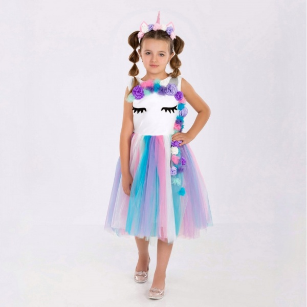 Сукня Maya-MI Зефірна поні 0105-0044-0 р.122 різнокольоровий 