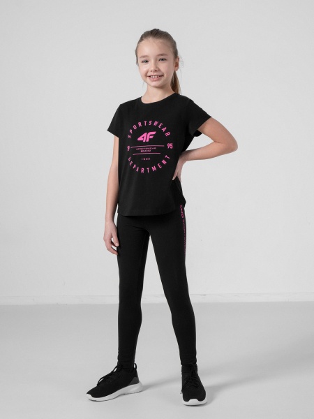 Лосины 4F 4FJSS22TTIGF014-020S р.158 черный