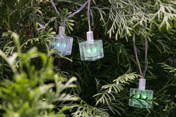 LED-гірлянда на сонячній батареї Wolta Cubes IP44 прозорий 