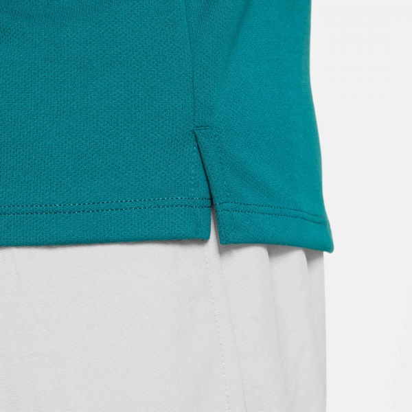 Футболка Nike B NK DF MILER SS FD0237-381 р.S зелений