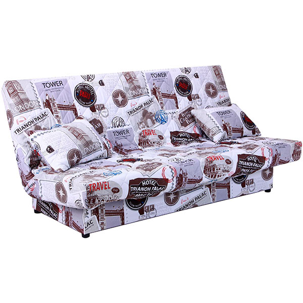 Диван Ньюс с 2 подушками 1920x950x950 мм поликоттон travel