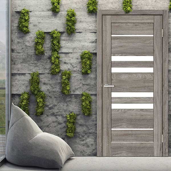 Дверное полотно ОМиС Rino 06 ПО 800 мм дуб денвер