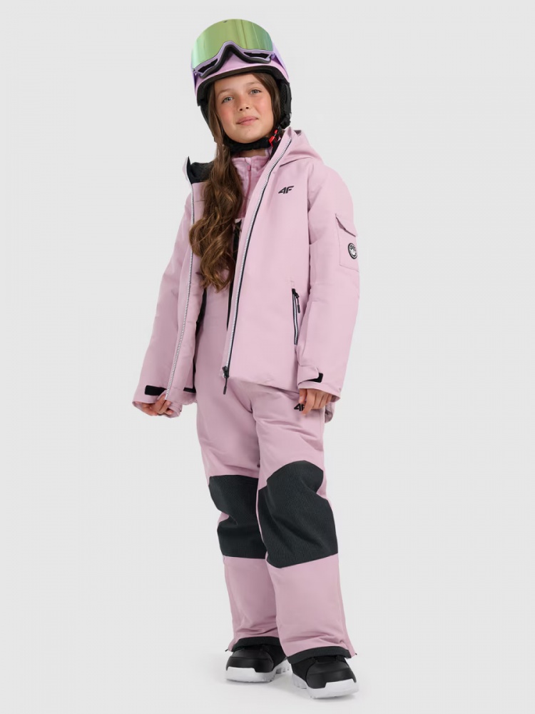 Брюки 4F TROUSERS FNK F0956 4FJWAW25TFTRF0956-56S р. 122 розовый