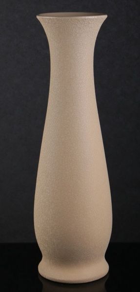 Ваза керамическая бежевая Глория Шелк 66 см Наша Кераміка