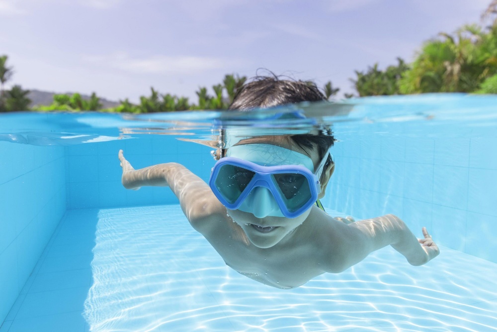 Окуляри-маска для плавання Bestway 22048 Swim Gear PDQ-Child 22048 р.OS в асортименті