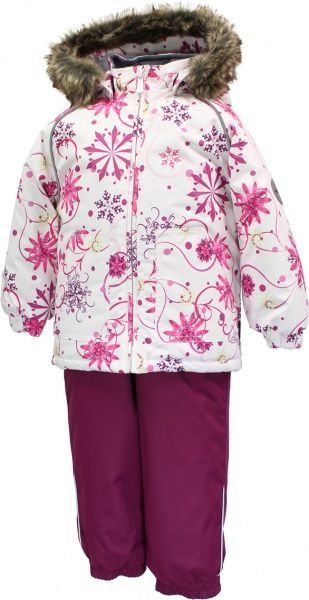 Комплект HUPPA AVERY р.110 белыйбордовый 41780030-94220-110 