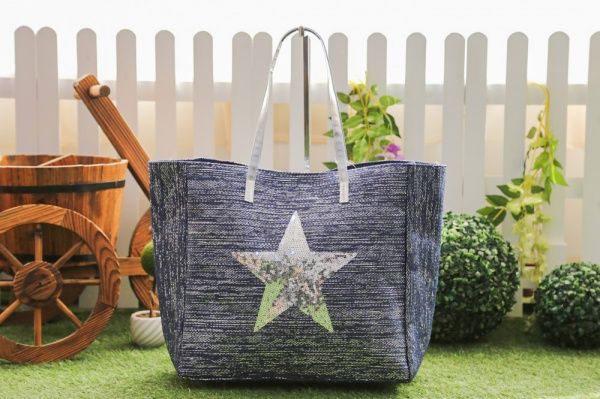 Сумка пляжна Bright Star синій 