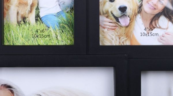 Рамка для фото Koopman коллаж 61х61х2 см черный 