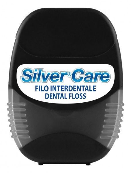 Зубная нить Silver Care Carbon 50 м