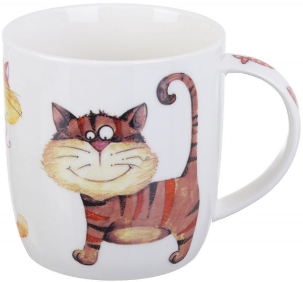 Набір чашок Pets 360 мл 4 шт колір у асортименті Fiora