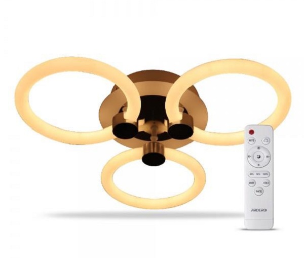 Светильник светодиодный ARDERO белый с серебристым 3000-6500 К AL6133ARD 47W FELICITY