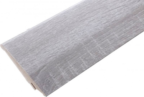 Плинтус МДФ ПП1682К дуб серый 2070х82х21 мм 