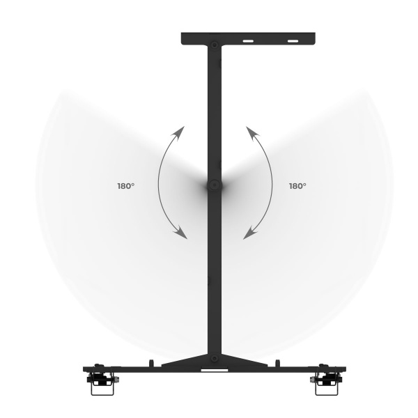 Крепление для телевизора HausMark TWRA-244 поворотно-наклонные 36
