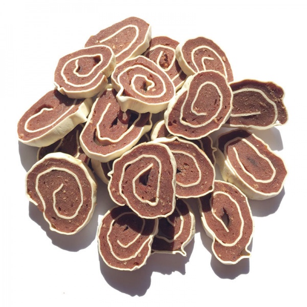 Лакомство Роллы с мясом утки и щепы 4-5 см 200 г FM015S