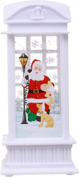 Фонарь декоративный телефонная будка XFD-3132 светодиодная (LED) 11 см 